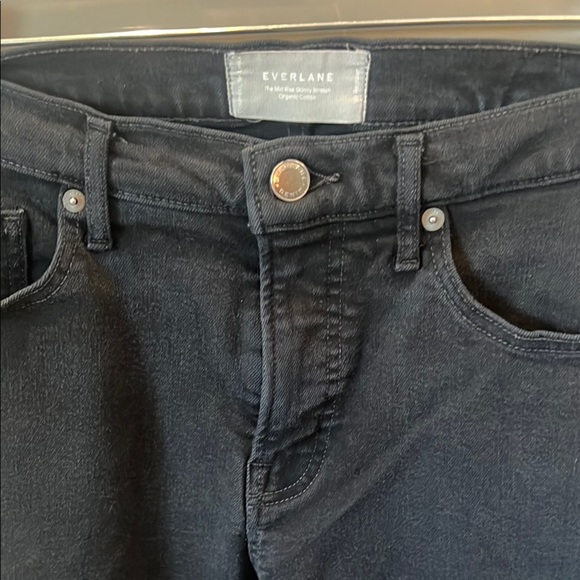 Everlane Black MidRise Skinny stretch Jeans 28 - Picture 4 of 15